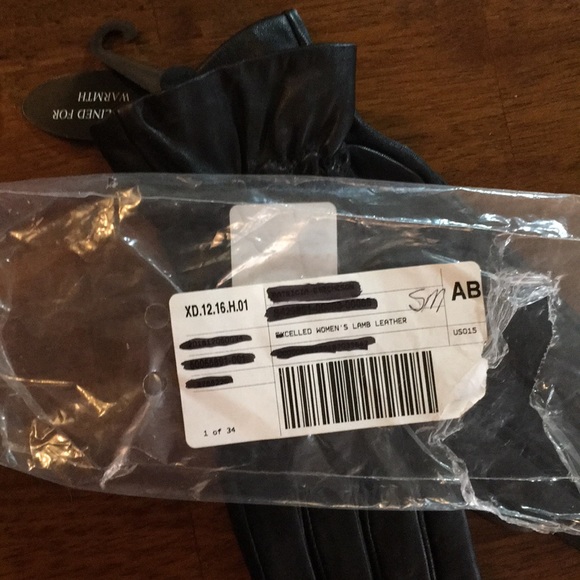 NWT. “Excelled” Women’s Lamb Leather Gloves - Picture 7 of 7